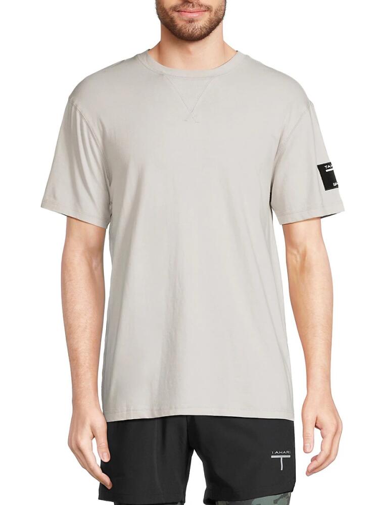 Tahari Men's Logo Tee - Grey Cover