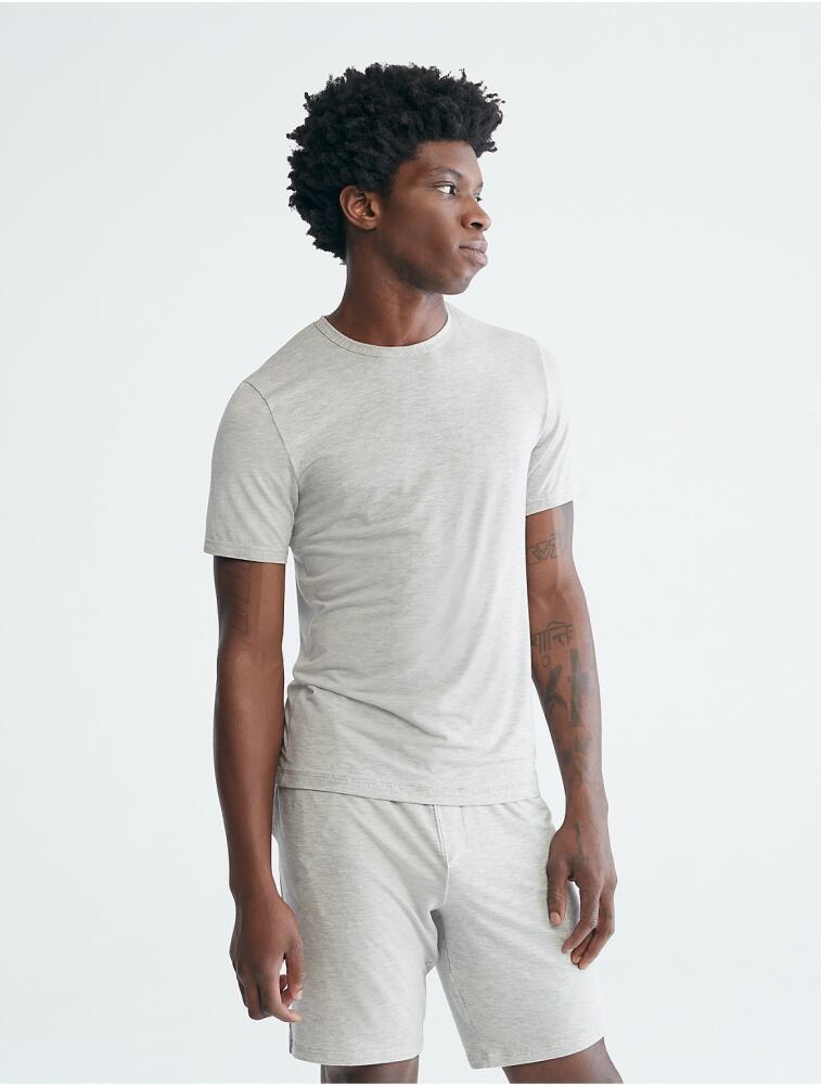 Calvin Klein Men's Ultra Soft Modern Sleep Tee - Grey Cover