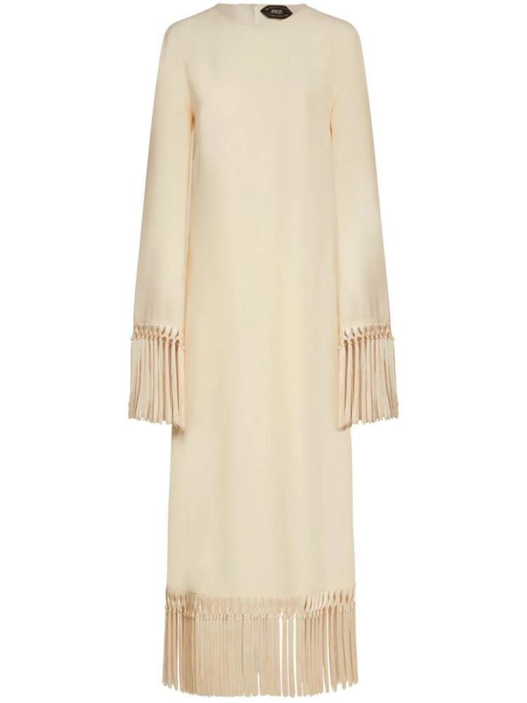 Taller Marmo Claudia Venti midi dress - Neutrals Cover