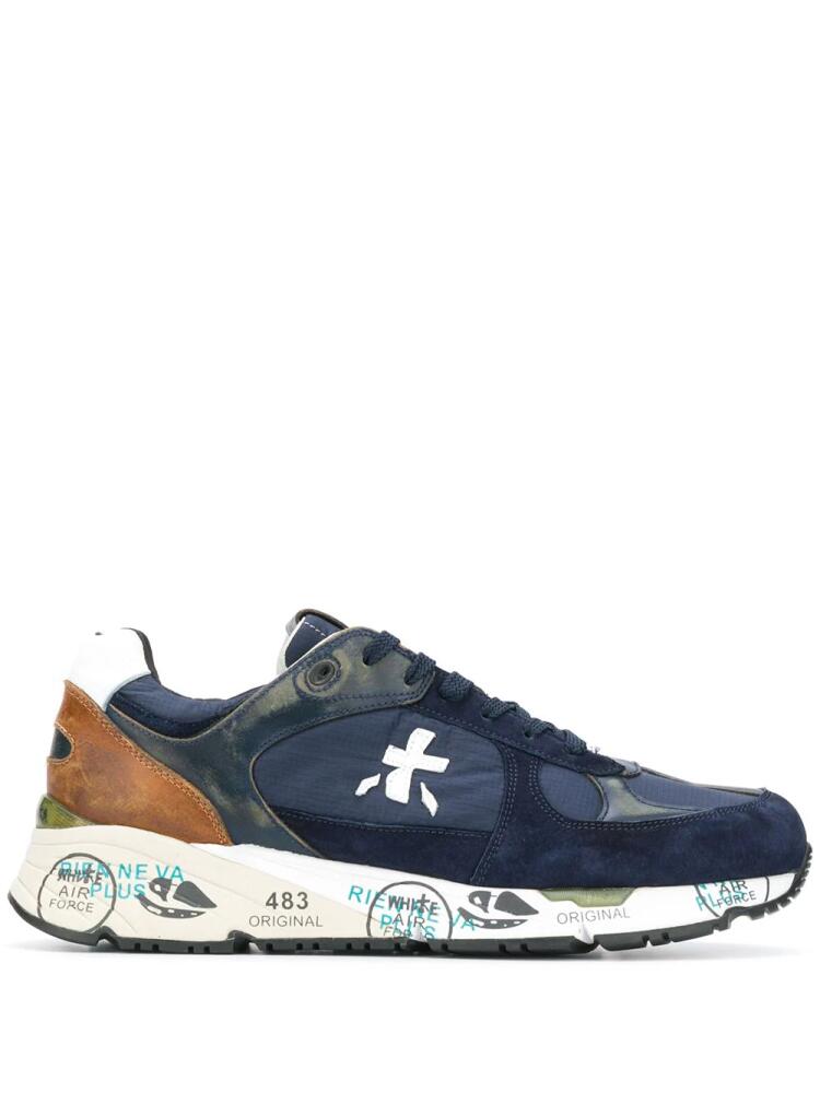 Premiata Mase printed sneakers - Blue Cover