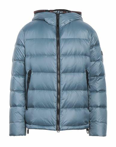 Peuterey Man Puffer Slate blue Polyamide Cover