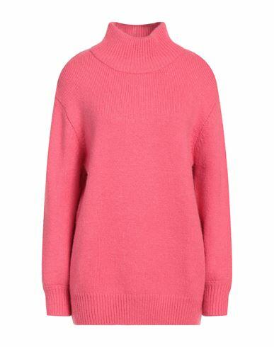 Silvian Heach Woman Turtleneck Magenta Acrylic, Nylon, Wool, Alpaca wool, Elastane Cover