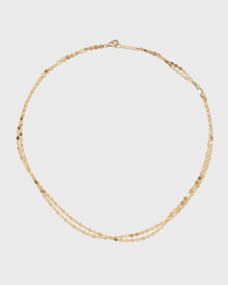 LANA Double Strand Petite Nude Choker Cover