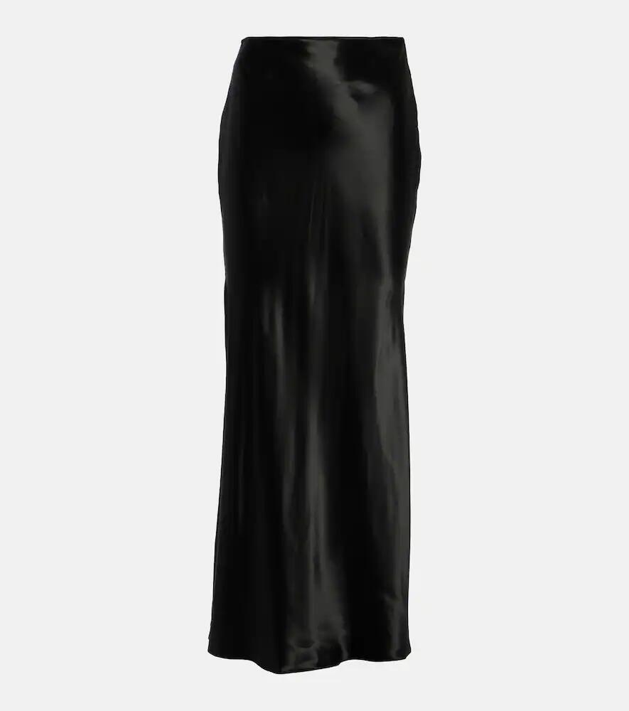 Ferragamo Satin midi skirt Cover