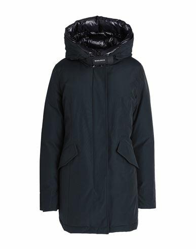 Woolrich Arctic Parka Woman Puffer Midnight blue Cotton, Polyamide Cover