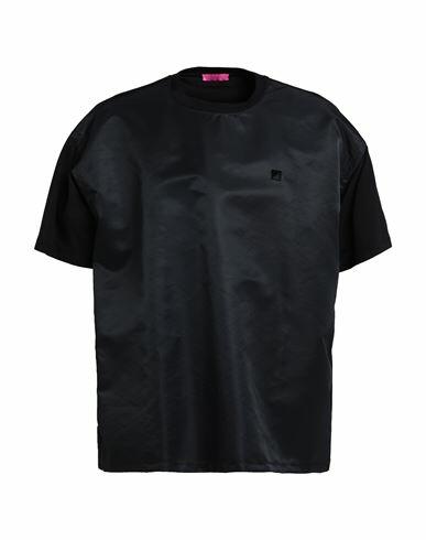 Valentino Garavani Man T-shirt Black Cotton, Polyamide Cover