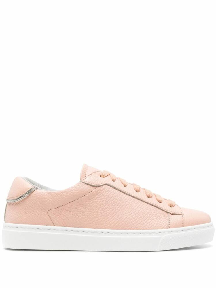 Fabiana Filippi Dalila leather sneakers - Pink Cover