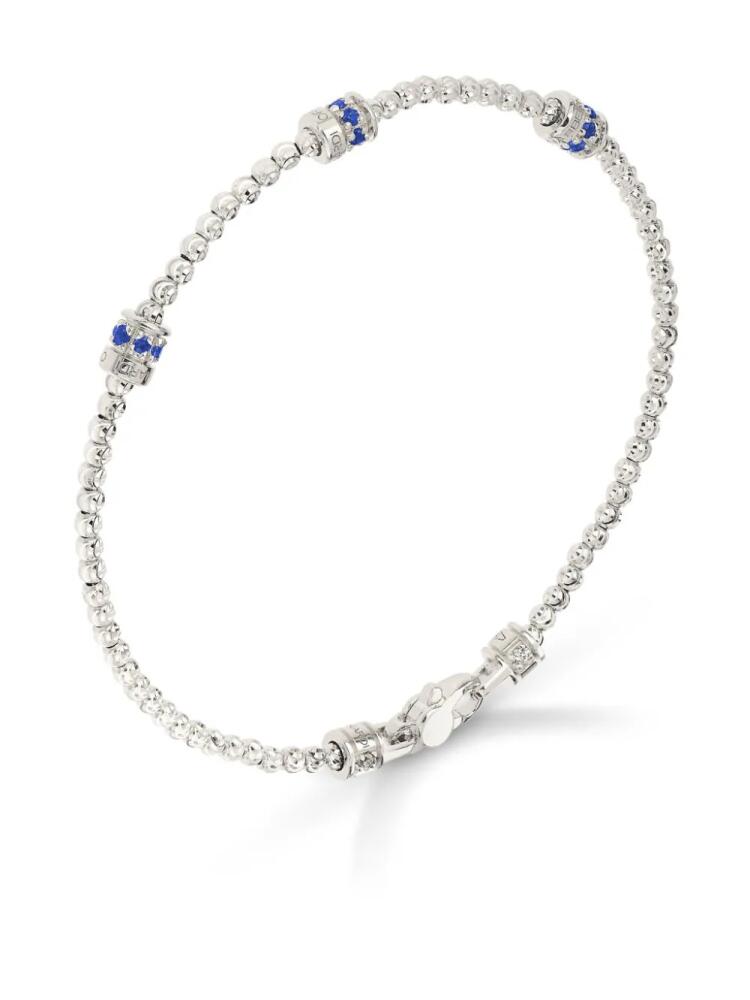 Officina Bernardi 18kt white gold Moon sapphire bracelet - Silver Cover