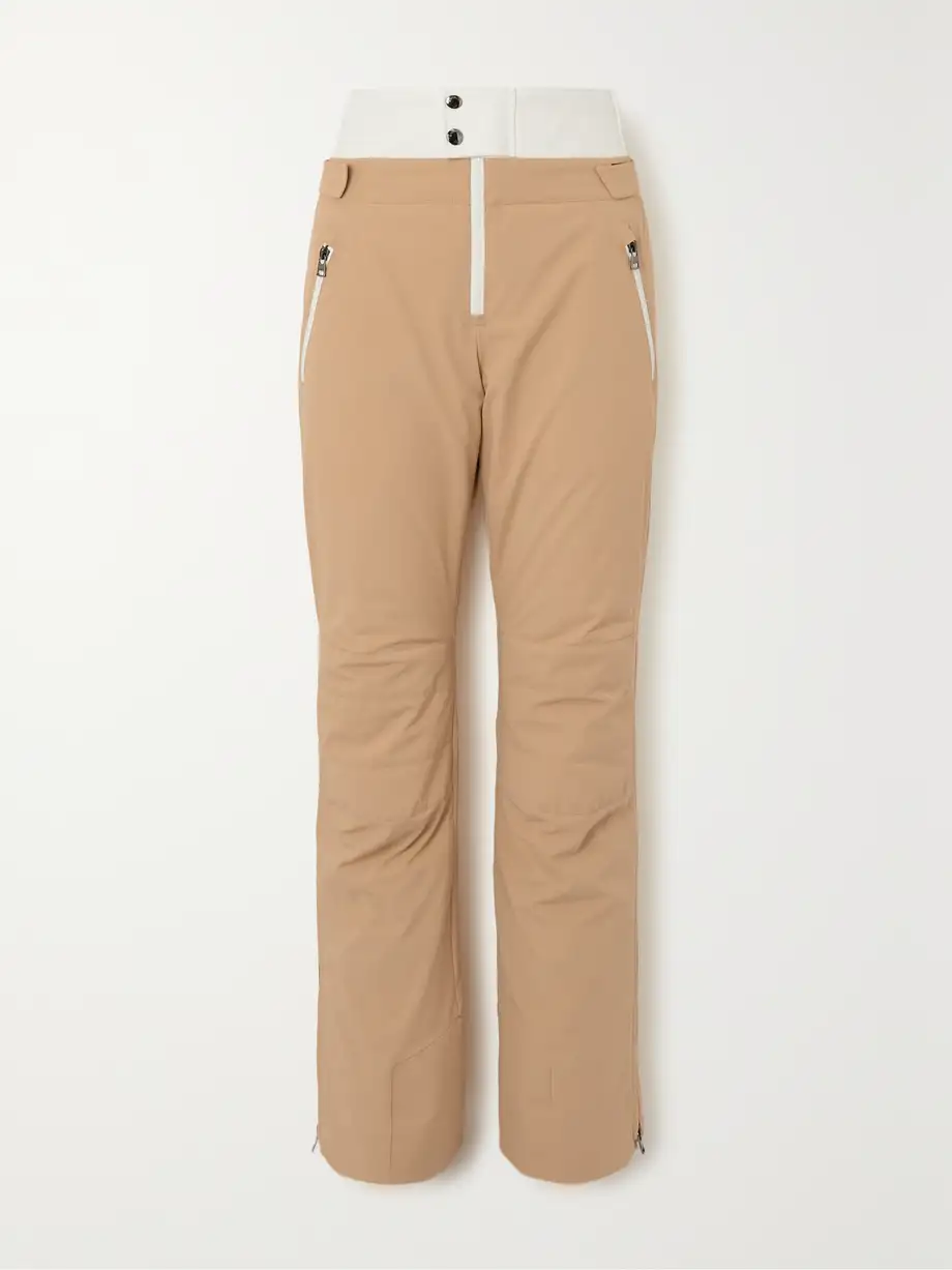 Bogner - Maren Layered Slim-leg Ski Pants - Brown Cover