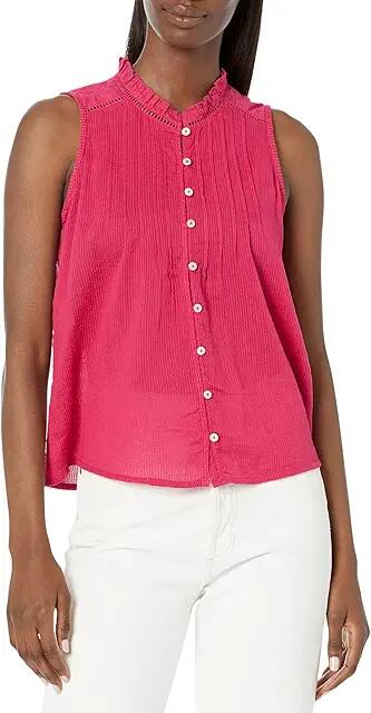 Faherty Willa Sleeveless Top (Granita) Women's Clothing Cover