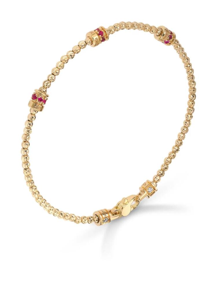 Officina Bernardi 18kt yellow gold Moon ruby bracelet Cover