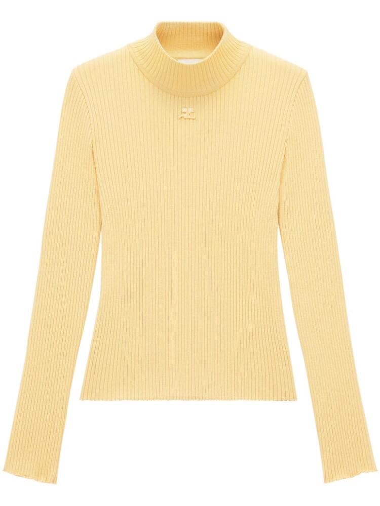 Courrèges Re-Edition jumper - Yellow Cover