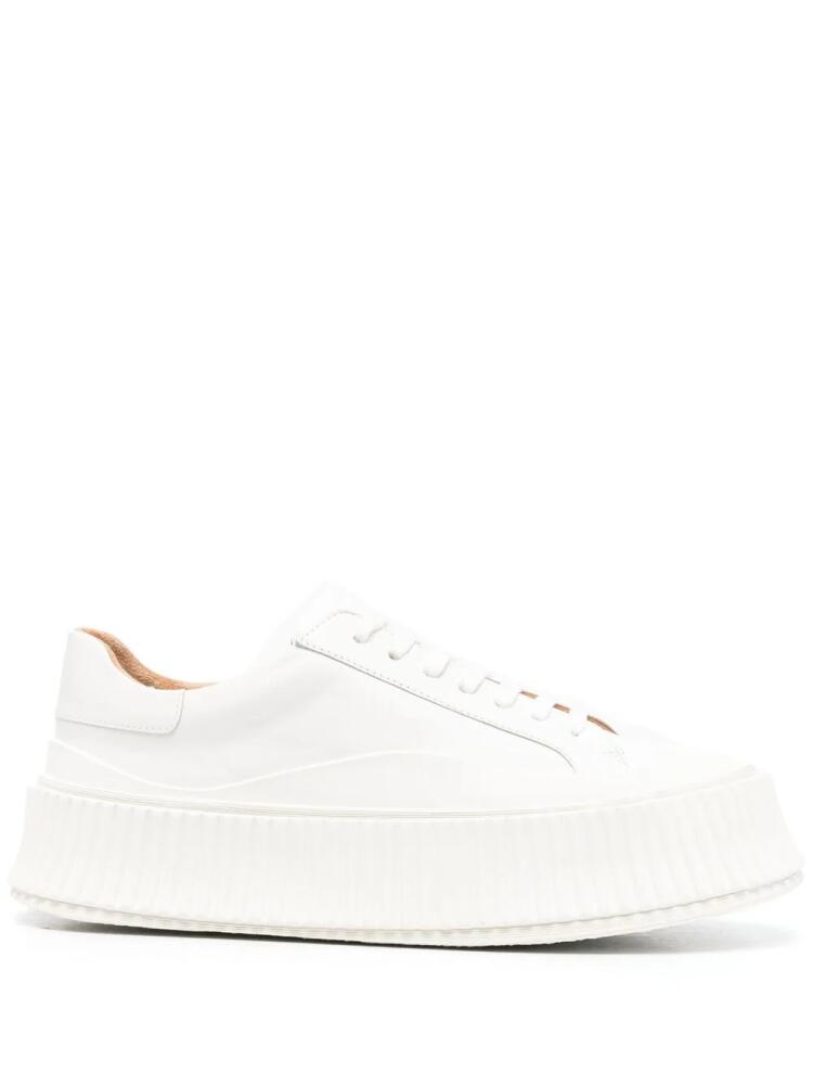 Jil Sander low-top lace-up sneakers - Neutrals Cover