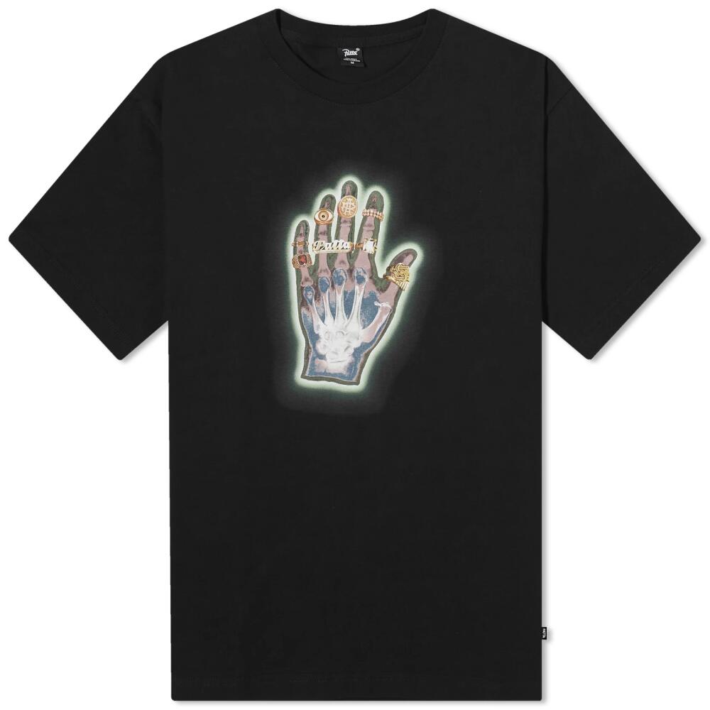 Patta Men's Healing Hands T-Shirt in Black Cover