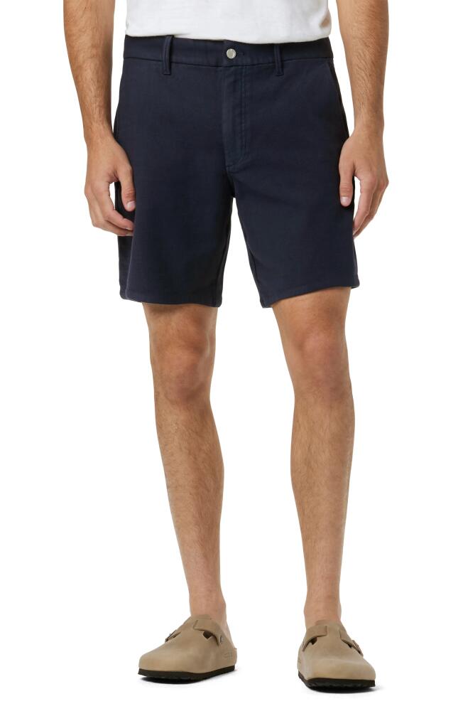 Joe's The Airsoft Slim Straight Leg Terry Chino Shorts in Night Sky Cover