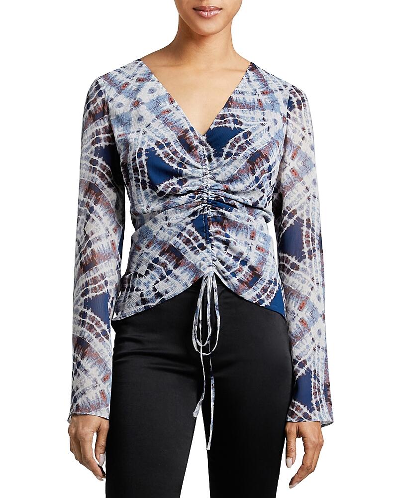 Santorelli Drawstring Bell Sleeve Top Cover