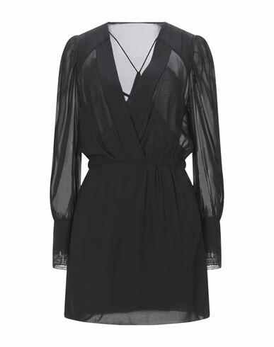 Iro Woman Mini dress Black Silk Cover