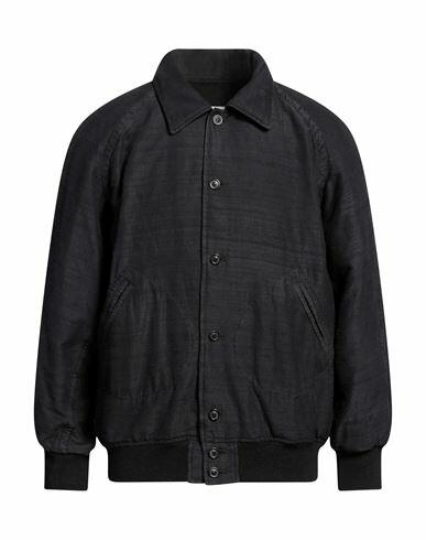 Maison Margiela Man Jacket Black Silk Cover