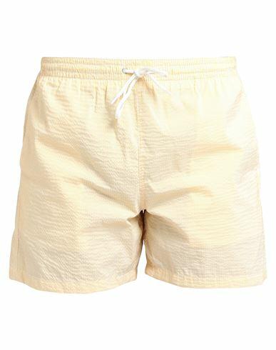 Fiorio Man Swim trunks Yellow Polyamide, Polyester Cover