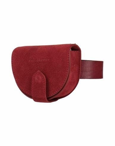 Philosophy Di Lorenzo Serafini Woman Belt bag Burgundy Leather Cover