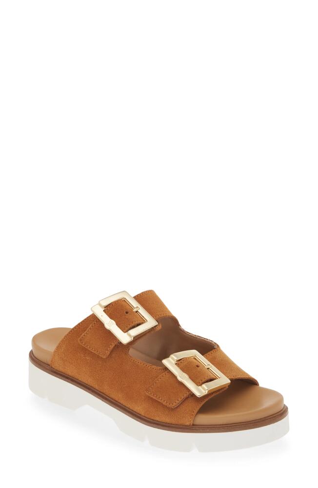 The FLEXX Anastasia Buckle Sandal in Desert Cover