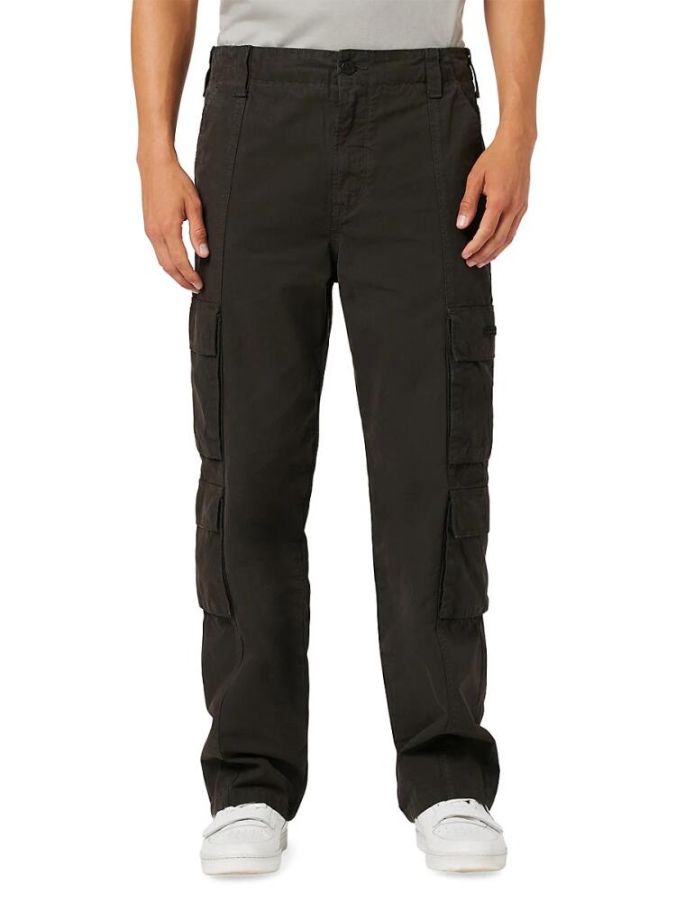 Hudson Jeans Men's Wide Leg Cargo Pants - Pirate Black Cover