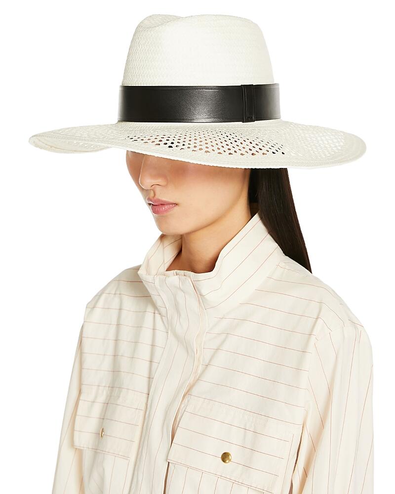 Max Mara Sidney Wide-Brimmed Paper Yarn Hat Cover