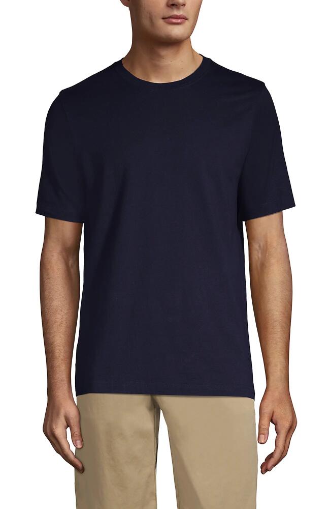 Lands' End Super-T Short Sleeve T-Shirt in Radiant Navy Cover