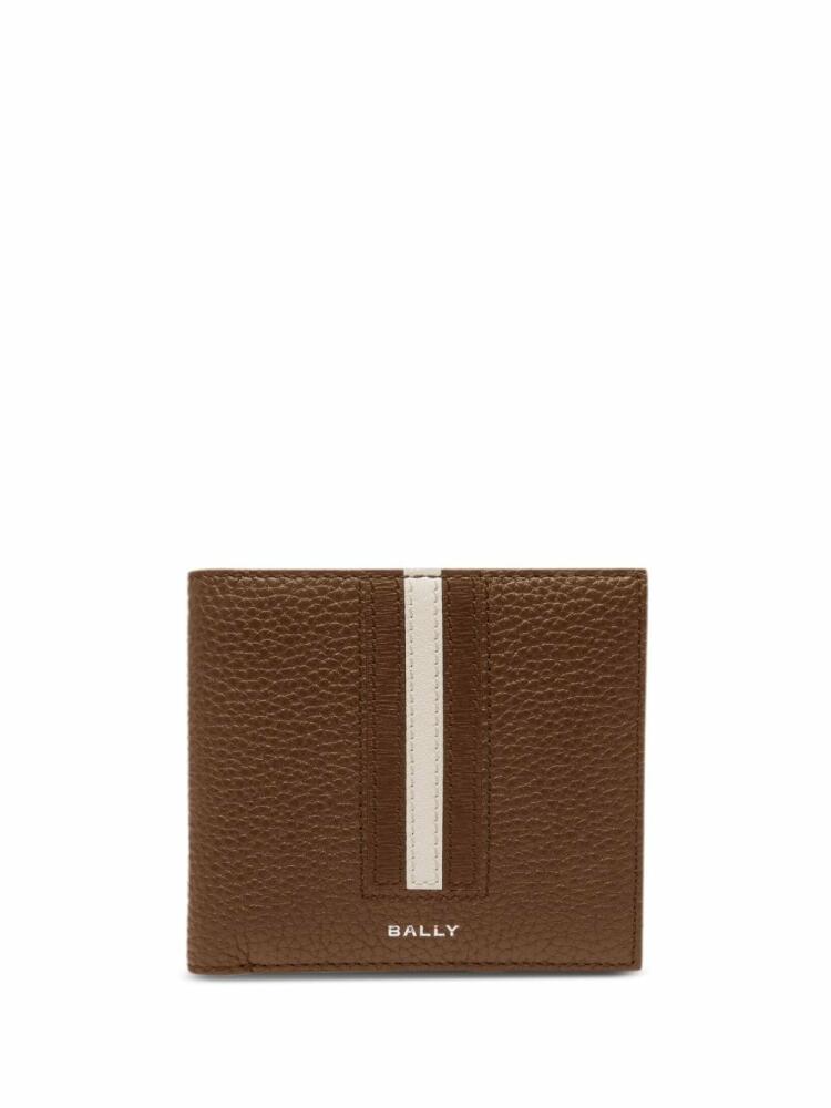 Bally logo-stamp leather wallet - Brown Cover