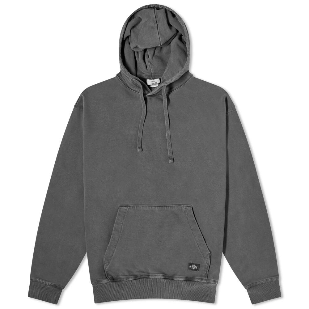 Dickies Men's Garment Dyed Hoodie in Black Cover