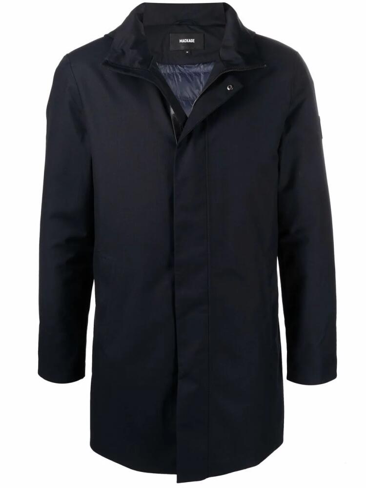 Mackage zip-up hooded down jacket - Blue Cover