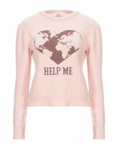 Alberta Ferretti Woman Sweater Blush Cashmere, Textile fibers, Polyester, Polyamide Cover