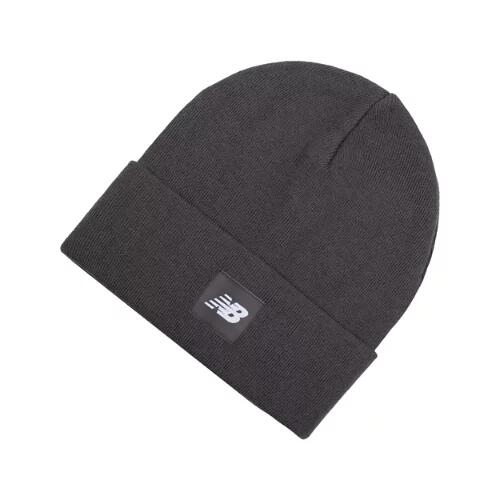 New Balance Cuffed Beanie Flying NB Logo - Grey Cover