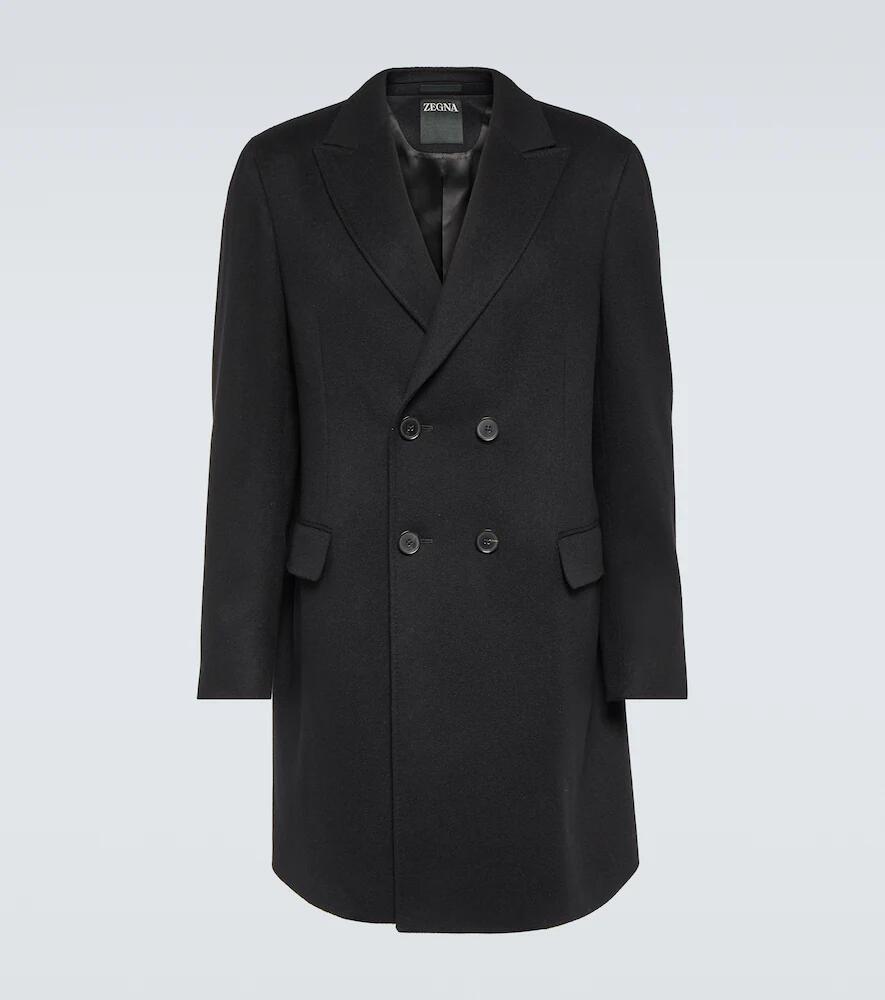 Zegna Wool and cashmere-blend coat Cover