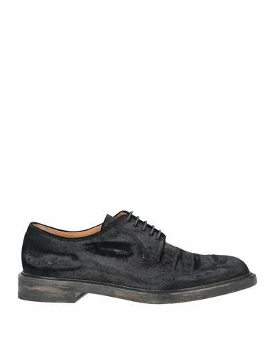 Maison Margiela Man Lace-up shoes Black Textile fibers Cover