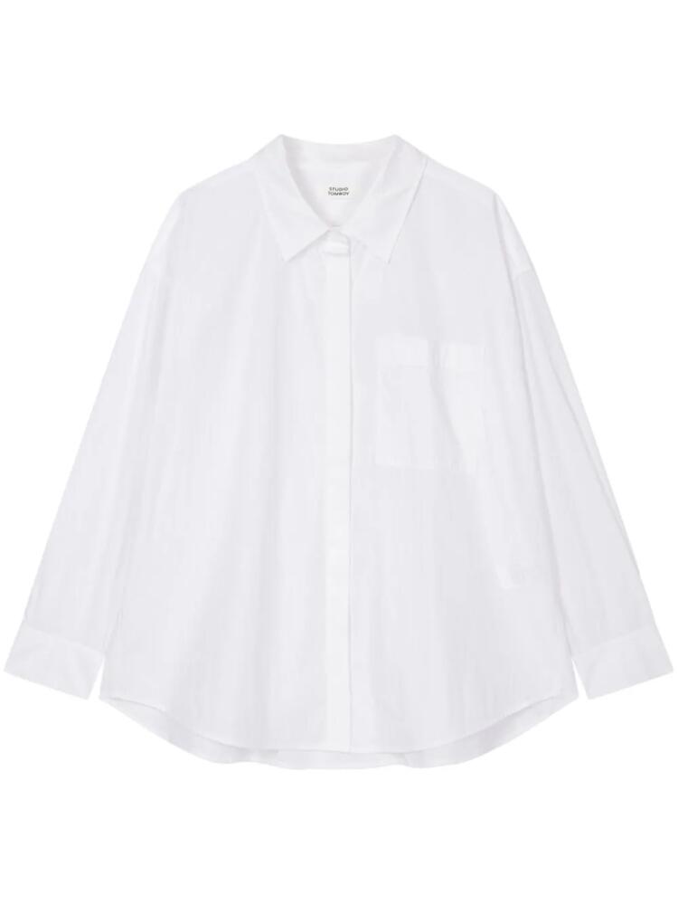 STUDIO TOMBOY oversized shirt - White Cover