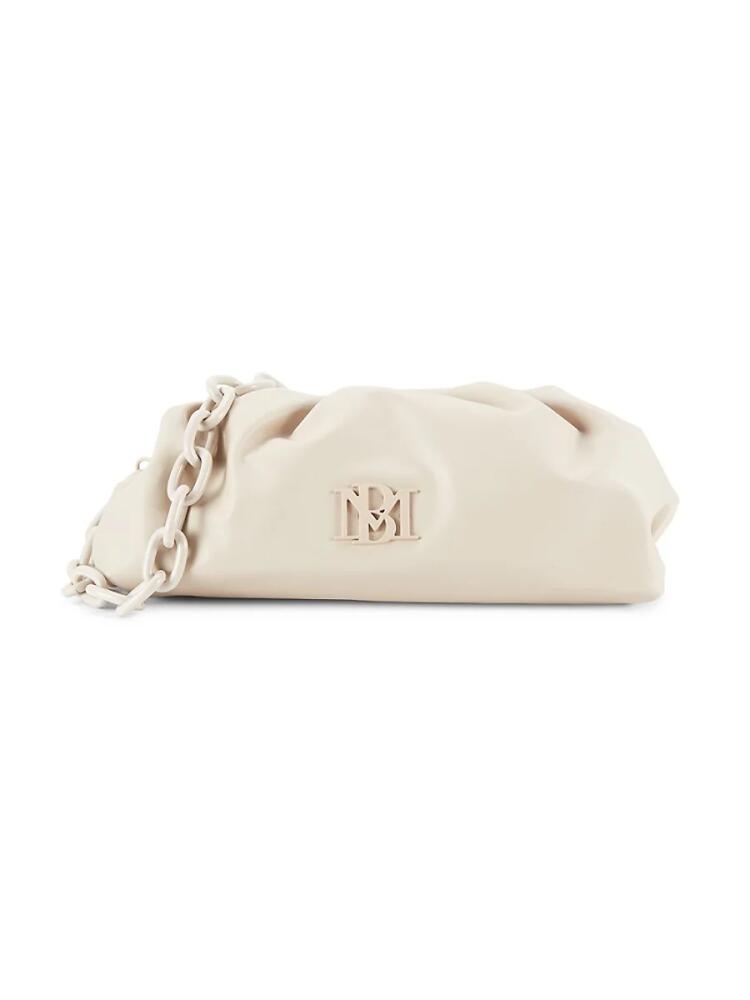 Badgley Mischka Women's Ruched Convertible Clutch - Blush Cover