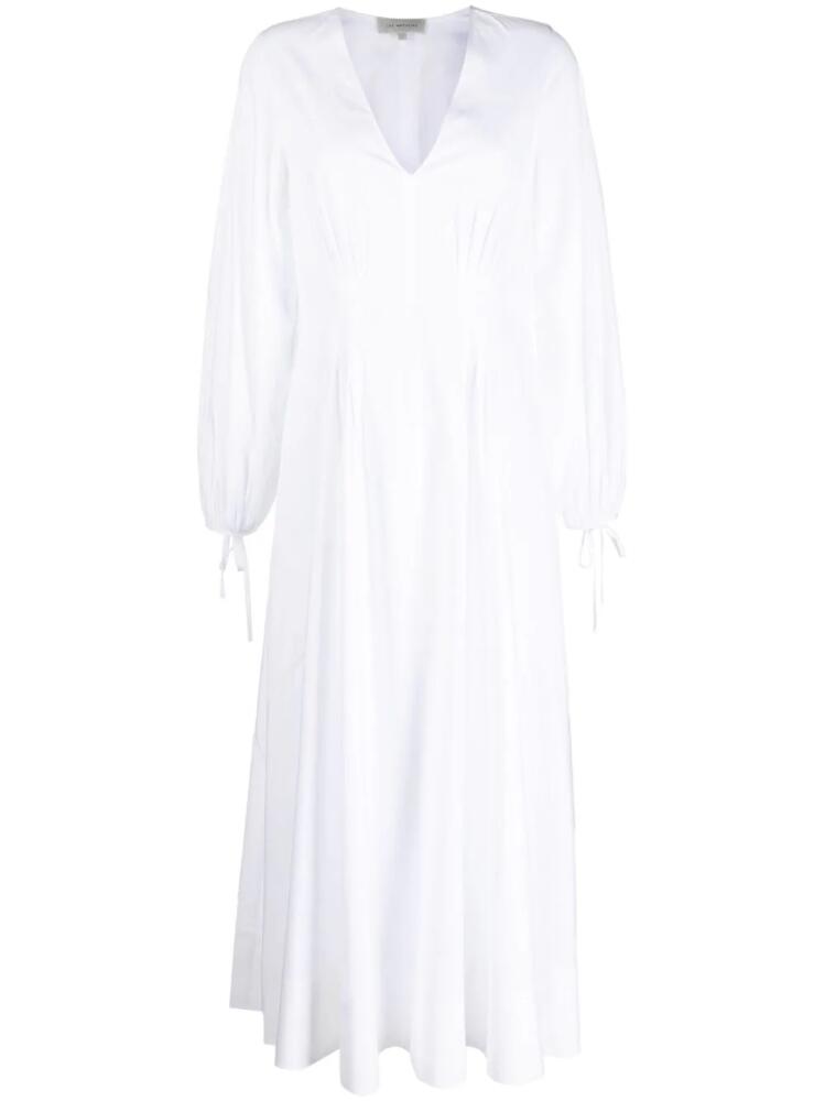 Lee Mathews Soho V-neck maxi dress - White Cover