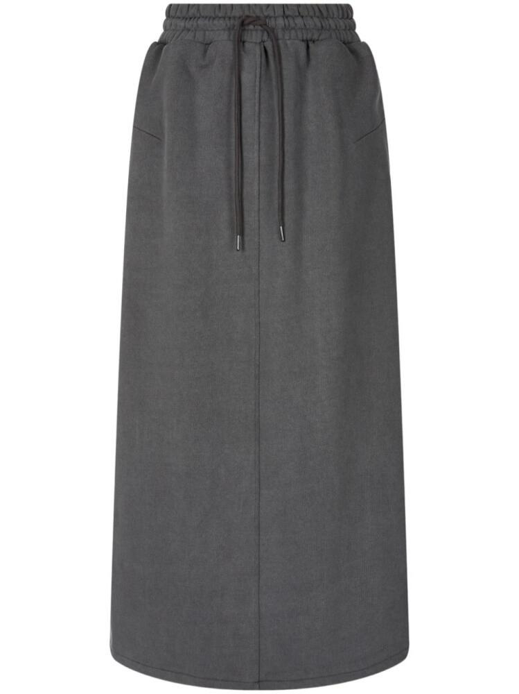 STUDIO TOMBOY zipped-slit skirt - Grey Cover