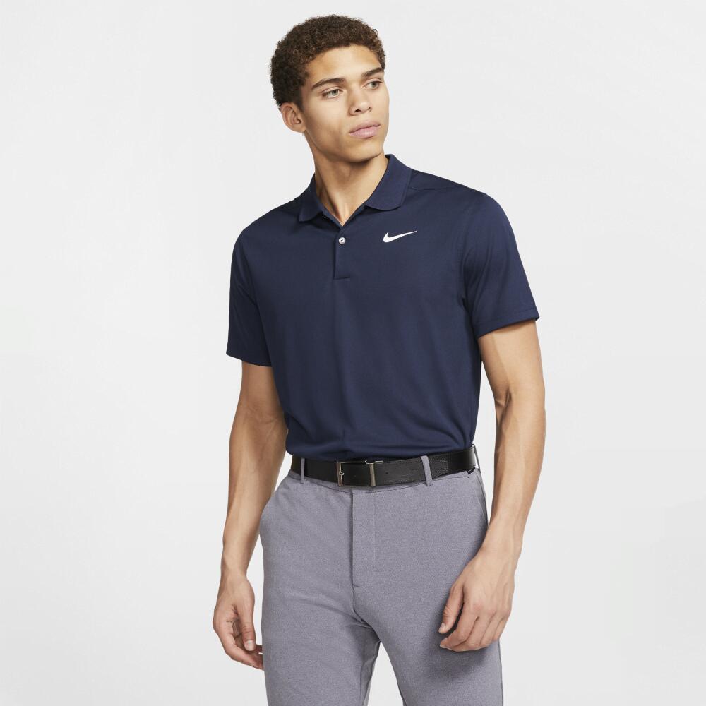 Nike Men's Dri-FIT Victory Men's Golf Polo in Blue Cover