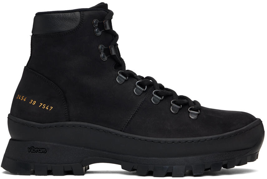 Common Projects Black Hiking Boots Cover