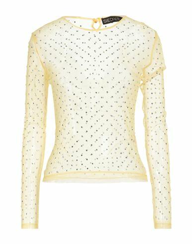 Siedrés Woman Top Yellow Polyester Cover