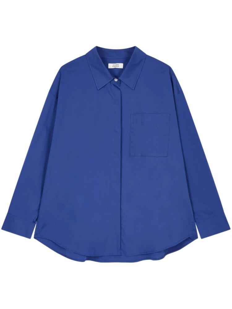 STUDIO TOMBOY oversize shirt - Blue Cover