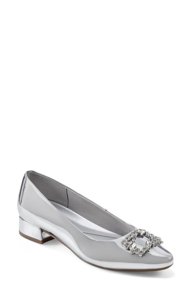 Easy Spirit Carisma Pump in Metallic Silver Cover