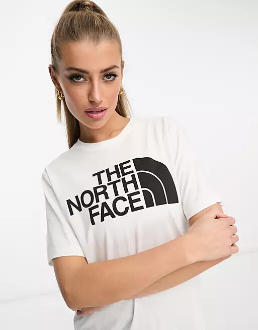 The North Face Half Dome T-shirt in white and black Cover