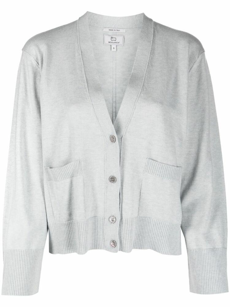 Woolrich button-fastening cardigan - Grey Cover