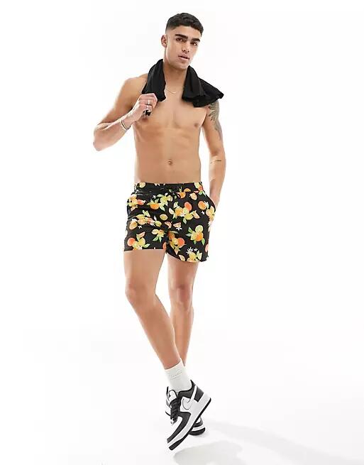 Another Influence swim shorts in fruit print-Multi Cover