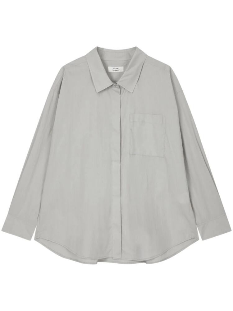 STUDIO TOMBOY oversized shirt - Grey Cover