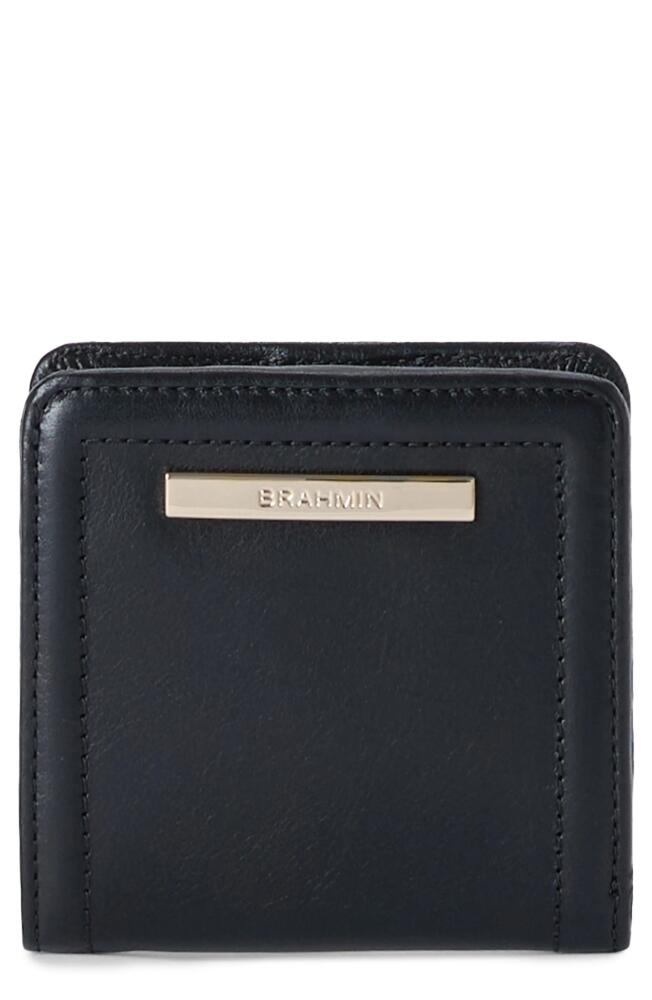 Brahmin Jane Leather Wallet in Black Cover