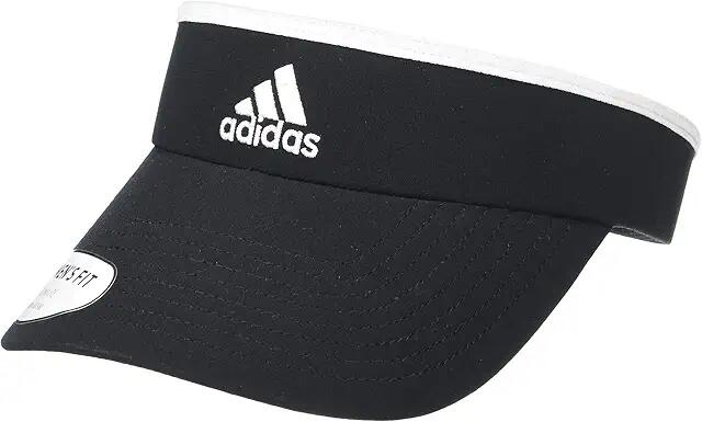 adidas Match Visor (Black/White) Casual Visor Cover